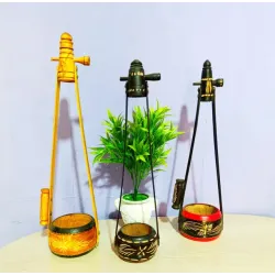 ছোট কাঠের একতারা Traditional Single-String Folk Instrument
