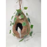 বাবুই পাখির বাসা  Natural Hanging Nest for Eco Decor or Birds